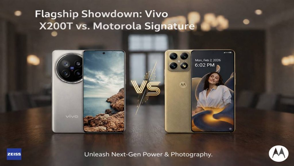Motorola Signature vs Vivo X200T